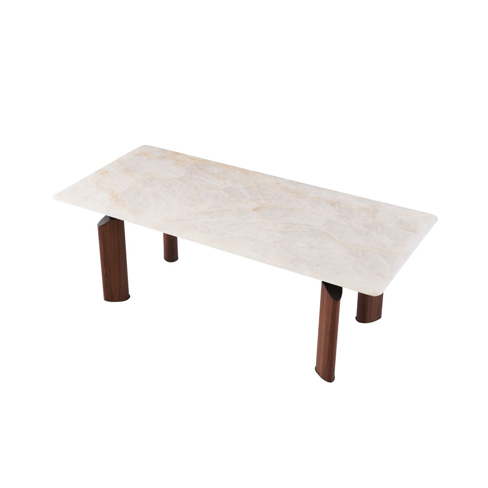 RILKE DINING TABLE WHITEOUT PHOTO
